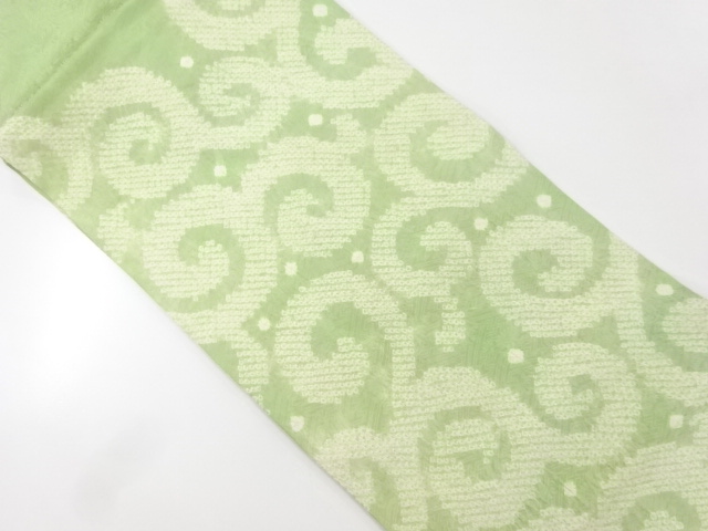 絞り唐草模様名古屋帯